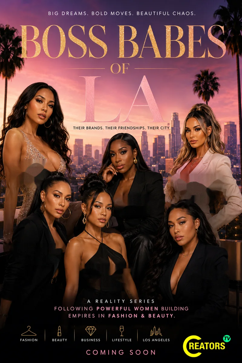 Concept key art for Boss Babes of LA